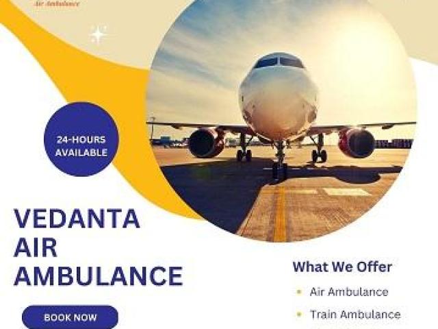 With Unique Medical Services Choose Vedanta Air Ambulance Services In Vijayawada - 1
