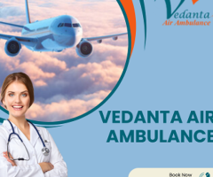 With A Skilled Medical Specialist Pick Vedanta Air Ambulance Services In Varanasi - 1