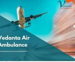 With All Kind Of Medical Amenities Vedanta Air Ambulance Services In Raipur - 1
