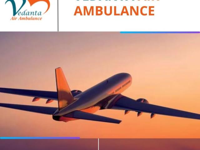 With Suitable Medical Features Hire Vedanta Air Ambulance from Mumbai - 1