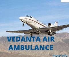 With Superb Medical Amenities Take Vedanta Air Ambulance from Patna
