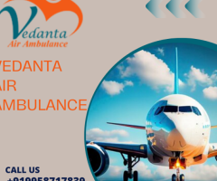 Take Vedanta  Air Ambulance Service In Jamshedpur Helps Critical Care With Safety