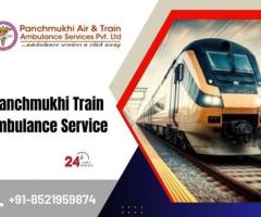 Use Panchmukhi Train Ambulance Service in Ranchi with The Best Hi-Tech Setup