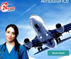 Hire Panchmukhi Air Ambulance Services in Dibrugarh with Suitable Medical System