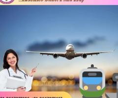Panchmukhi Air and Train Ambulance Services in Patna with Trusted Medical System