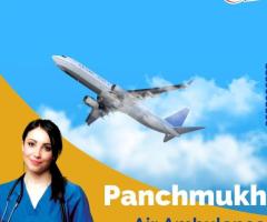 Take World-Class Panchmukhi Air Ambulance Services in Guwahati with Specialized Doctors