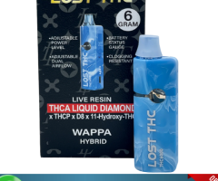 Wappa Lost THC THC-A Diamond Disposable 6G Price In Islamabad | 03174875200