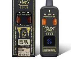 4G CBD LIVE RESIN DUAL CHAMBER DISPOSABLE VAPE PEN in Rawalpindi-03001597100