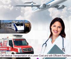 Top-grade Panchmukhi Air Ambulance Services in Mumbai with Life Support CCU Facilities