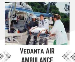 Hire Advanced Vedanta Air Ambulance from Allahabad for Excellent Medical Facilities