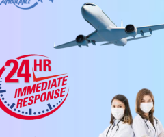 Avail Angel Air Ambulance Service in Cooch Behar With Life Care PICU Features