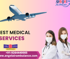 Use Angel Air Ambulance Service in Muzaffarpur With Proper Medical Setup