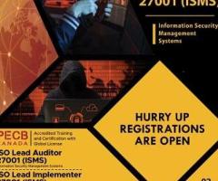 ISO 27001 ISMS Lead Implementation / Lead Auditor Training in Pakistan