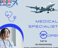 Take Angel Air Ambulance Service in Patna With Professional MBBS Doctors Team