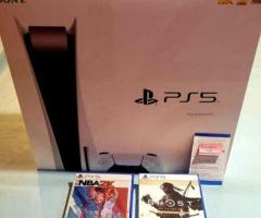 Sony PlayStation 5 Console disc version 2 Games