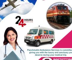Utilize Panchmukhi Air Ambulance Services in Bangalore Hi-tech Ventilator Support - 1