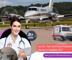 Pick Low-Fare Panchmukhi Air Ambulance Services in Varanasi with Effective Medical Care