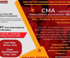 Become CMA - Certified Management Accountant 